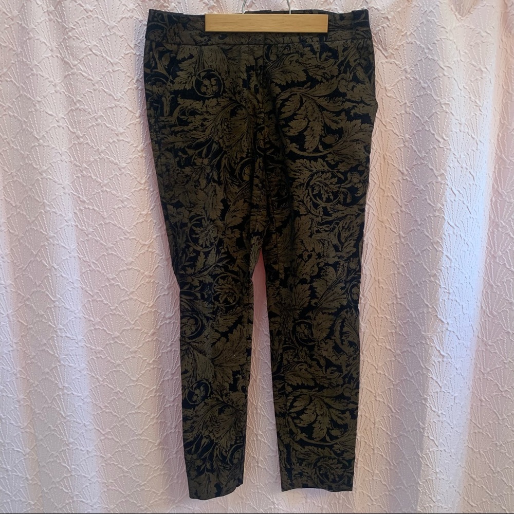 EUC Cue Made in Australia Straight Leg Velvet Pants